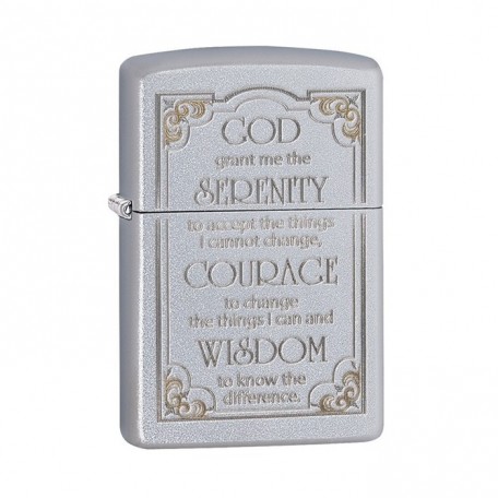Запальничка Zippo 205 Serenity Prayer, 28458