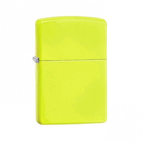 Запальничка Zippo Reg Neon Yellow Lighter, 28887