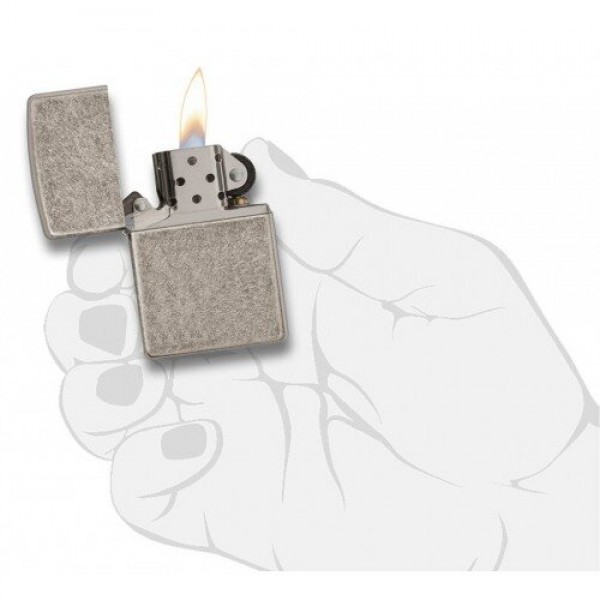 Запальничка Zippo 28973 Armor Antique Silver Plate 28973
