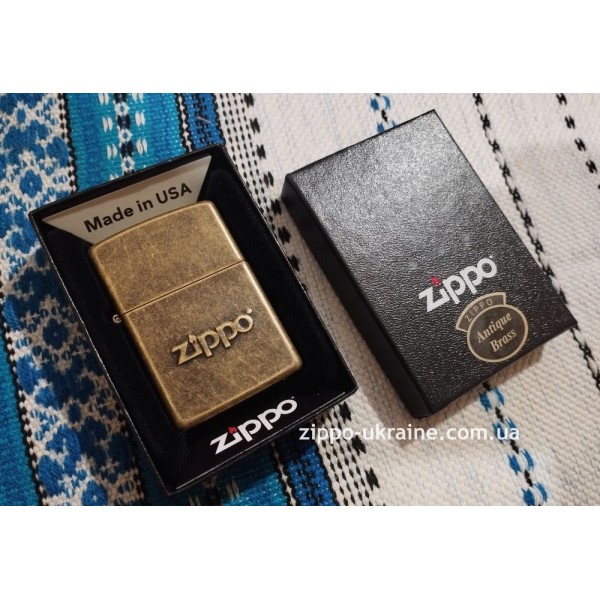 Запальничка Zippo 201fb Stamp 28994