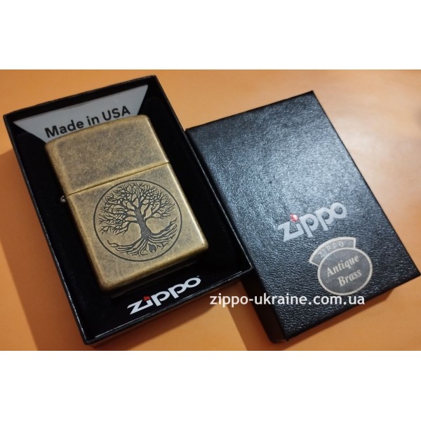 Запальничка Zippo Tree Of Life 29149