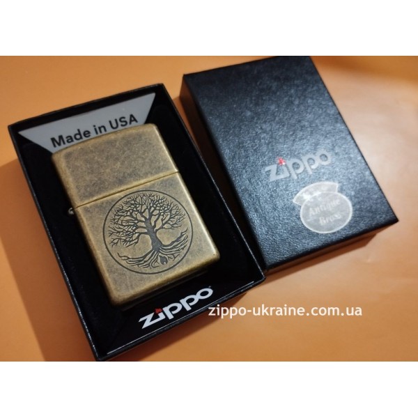 Запальничка Zippo Tree Of Life 29149