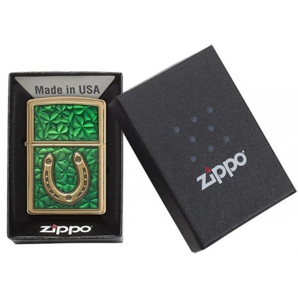 Запальничка Zippo Horseshoe Clovers 29243