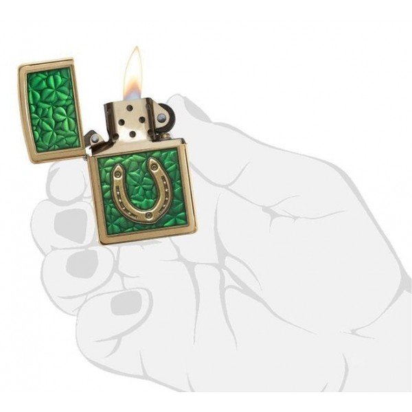 Запальничка Zippo Horseshoe Clovers 29243