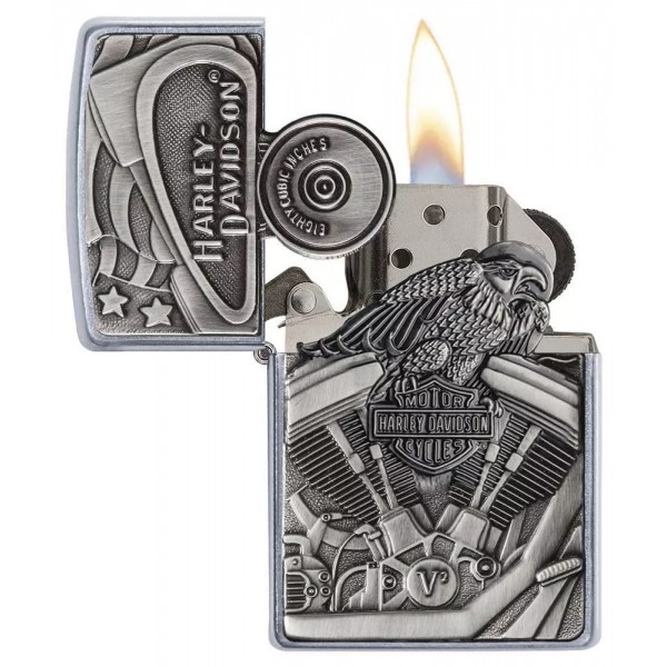 Запальничка Zippo Harley-Davidson Motor Flag 29266