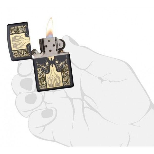 Запальничка Zippo 218 Skulls 29404
