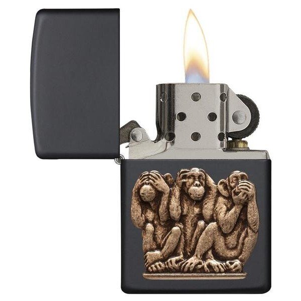 Запальничка Zippo 218 Three Monkeys 29409