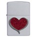 Запальничка Zippo 205 Glitter Heart 29410