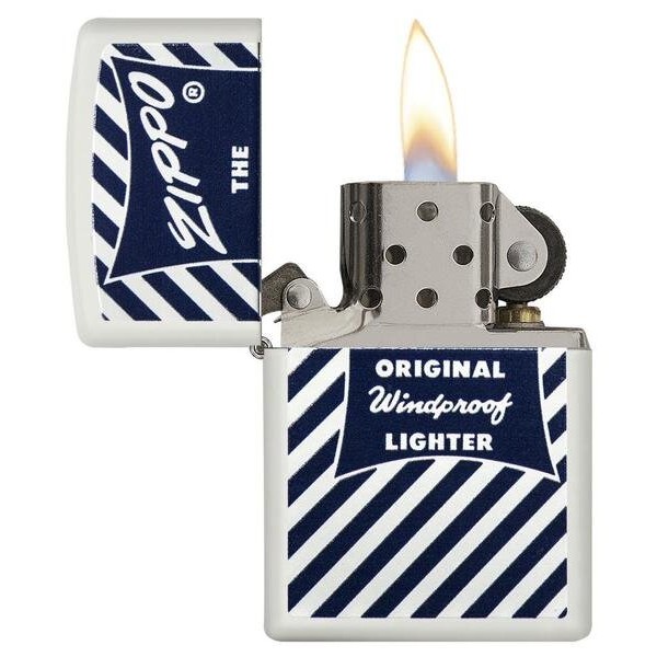 Запальничка Zippo 214 Blue White 29413