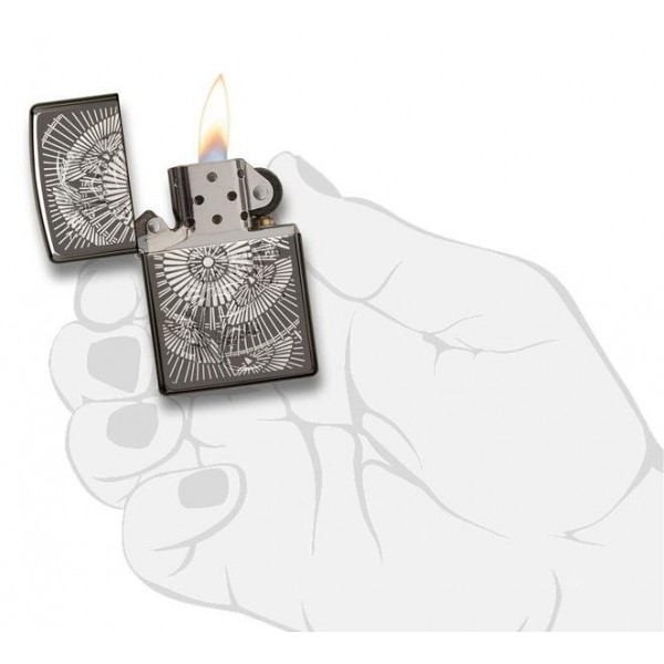 Запальничка Zippo 150 Asian Floral 29421