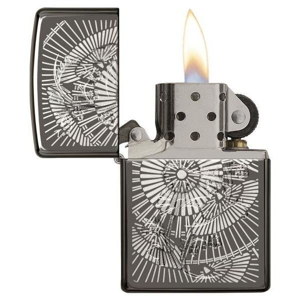 Запальничка Zippo 150 Asian Floral 29421