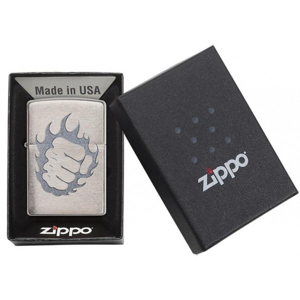 Запальничка Zippo 200 Tattoo Fire And Fist 29428