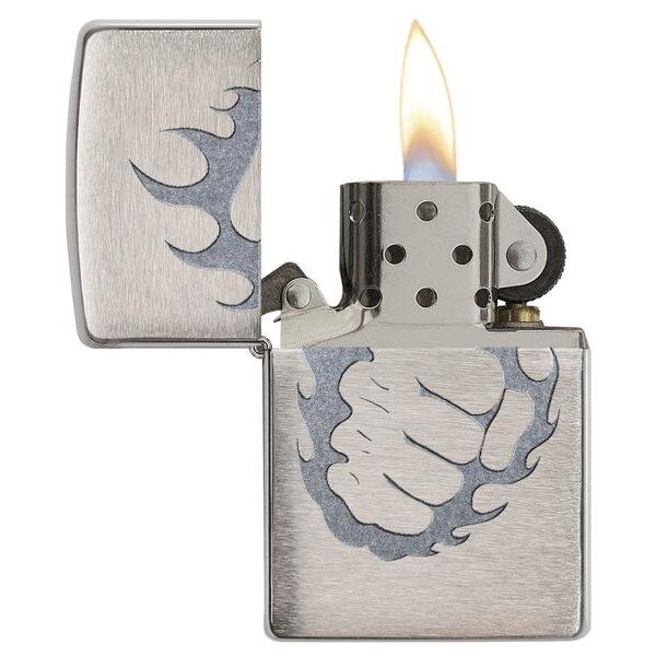 Зажигалка Zippo 200 Tattoo Fire And Fist 29428