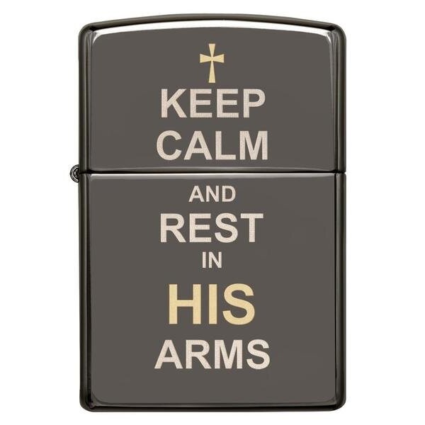 Запальничка Zippo 150 Keep Calm Design 29610