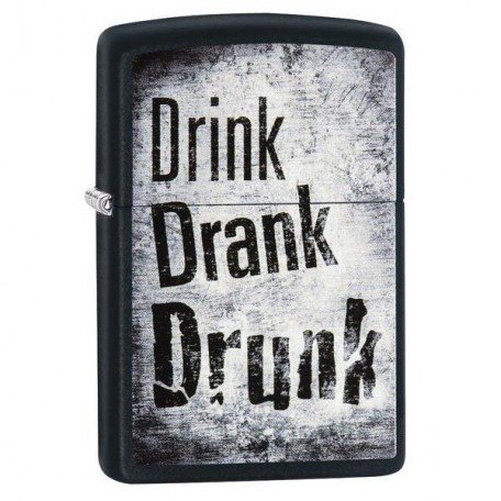 Запальничка Zippo 218 Drink Drank Drunk Design 29618