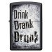 Запальничка Zippo 218 Drink Drank Drunk Design 29618