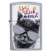 Запальничка Zippo 207 Cat With Glasses Design 29619