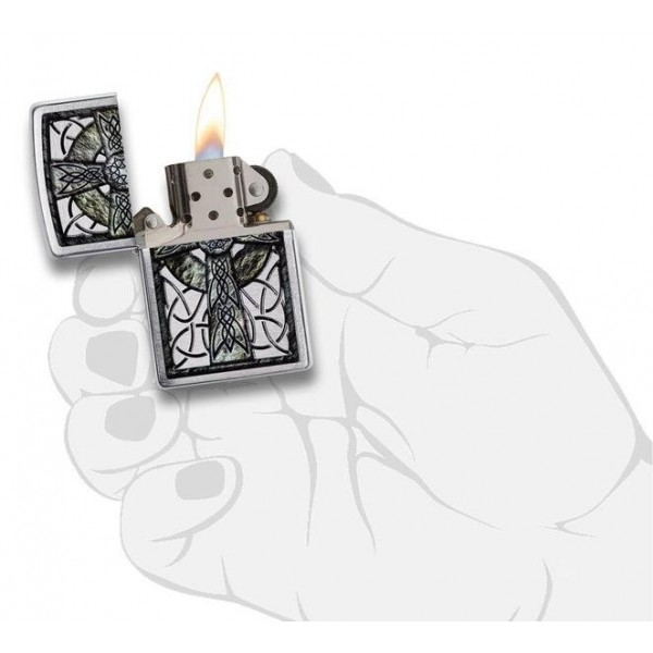 Запальничка Zippo 200 Сeltic Cross Design 29622