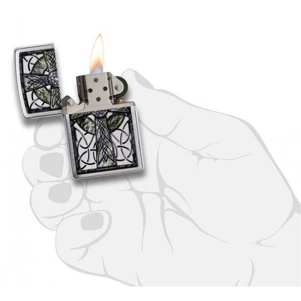 Запальничка Zippo 200 Сeltic Cross Design 29622