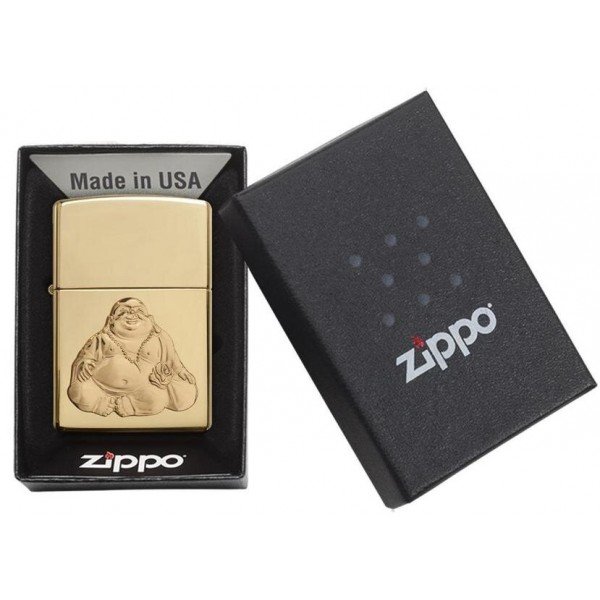 Запальничка Zippo 254b Laughing Buddah Emblem 29626