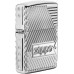 Запальничка колекційна армована Zippo Bolts Armor High Polish Chrome (Zippo 29672)