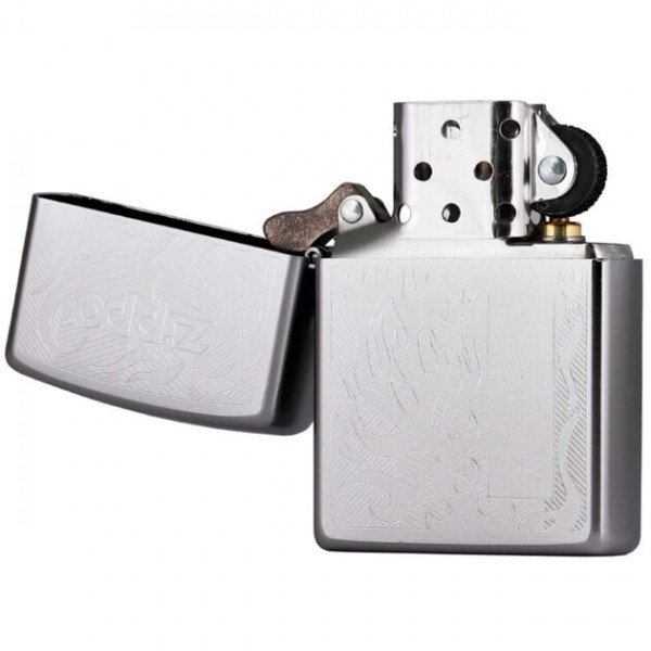 Запальничка Zippo 205 PF18 Zippo Logo Design 29698