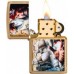 Запальничка Zippo 204B Mazzi золотиста (29781)