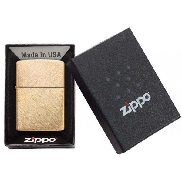 Запальничка Zippo 29830 Herringbone Sweep Brass 29830