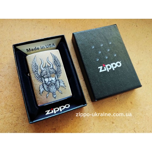 Запальничка Zippo 207 Viking Warrior Design 29871