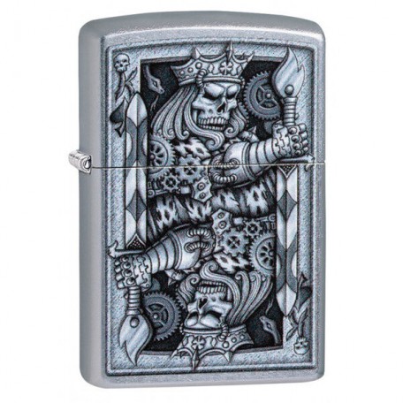 Зажигалка Zippo 207 Steampunk King Spade 29877