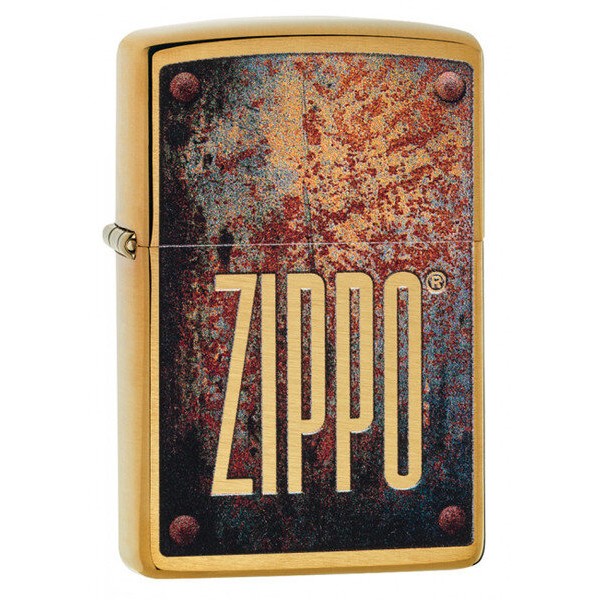 Запальничка Zippo 204B Rusty Plate Design 29879
