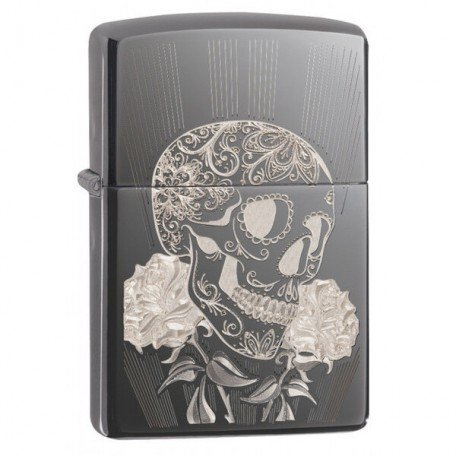 Зажигалка Zippo 150 Fancy Skull Design 29883