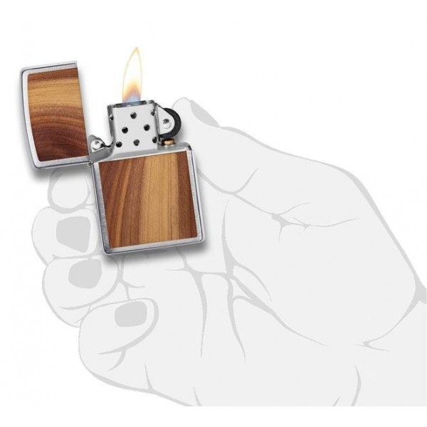 Запальничка Zippo 200 Woodchuck Cedar 29900