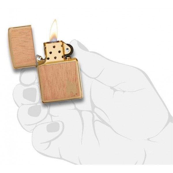 Запальничка Zippo 204B Woodchuck Flame 29901
