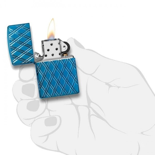 Запальничка Zippo Armor HP Blue Diamonds 29964