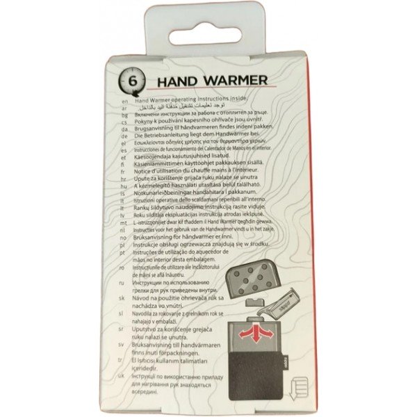 Каталітична бензинова грілка для рук на 6 годин Zippo Hand Warmer Euro (40360)
