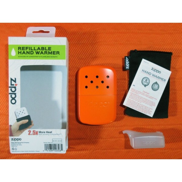 Грілка каталітична для рук Zippo Hand Warmer 12 годин помаранчева (40378)