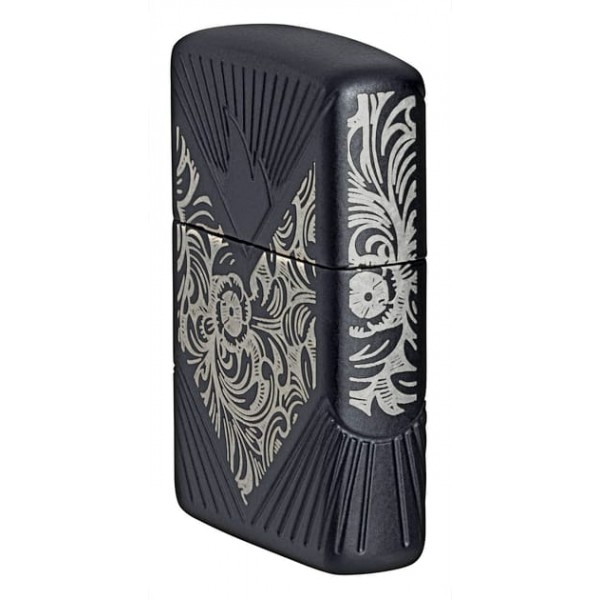 Колекційна запальничка Zippo лімітована бензинова армована 2024 COY Florentine - EMEA Чорна (46025 z)