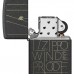 Запальничка бензинова Zippo Black Crackle® Windproof (46172)