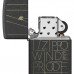 Запальничка бензинова Zippo Black Crackle® Windproof (46172)