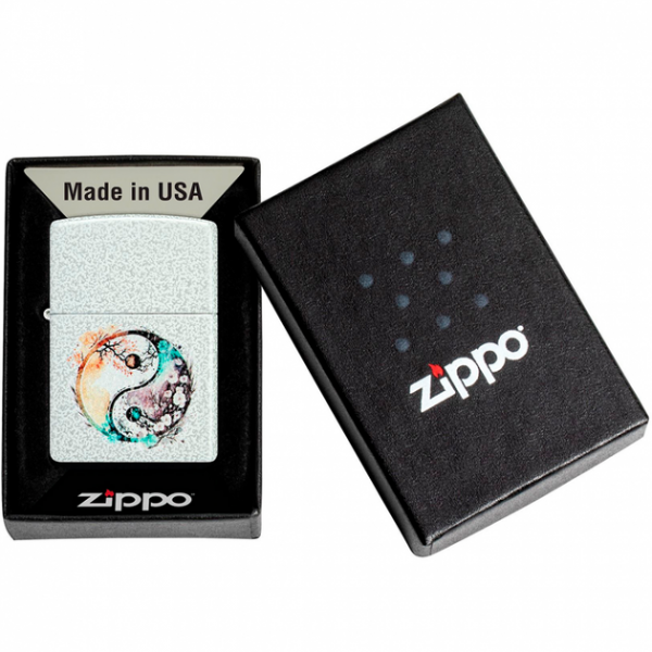 Запальничка Zippo 46020 Watercolor Yin Yang Design