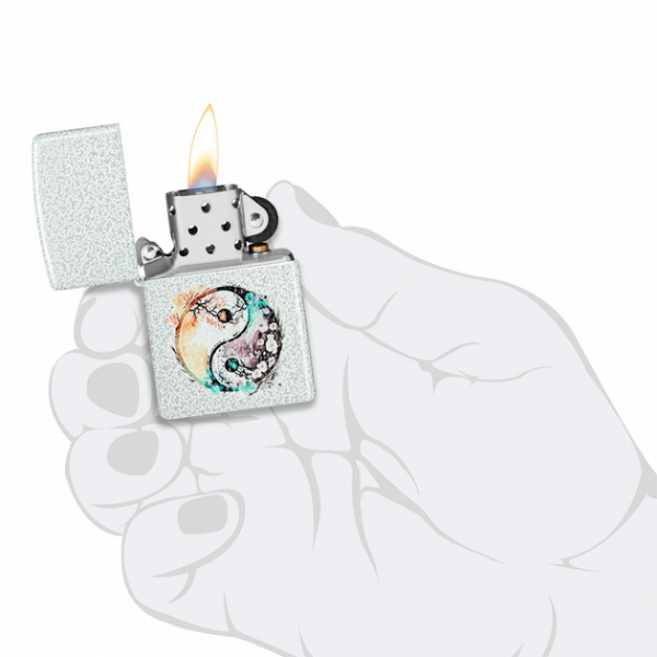 Запальничка Zippo 46020 Watercolor Yin Yang Design