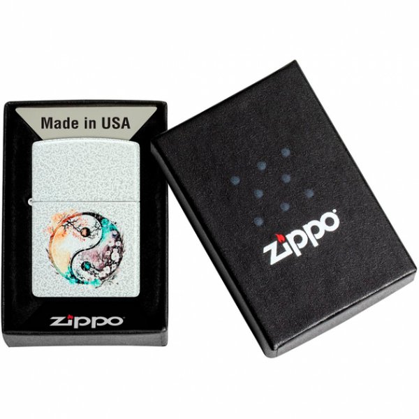 Запальничка Zippo 46020 Watercolor Yin Yang Design