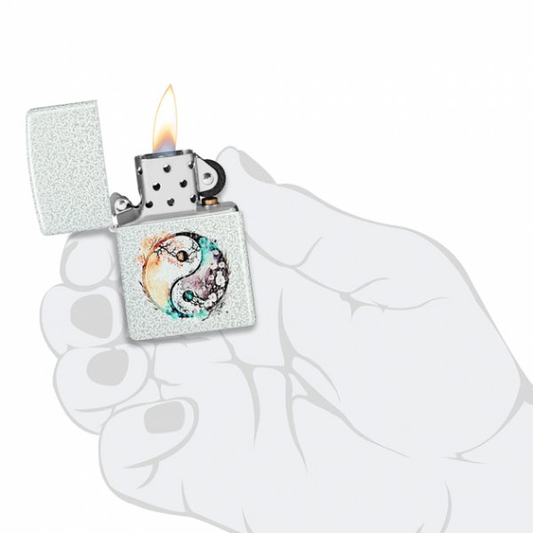 Запальничка Zippo 46020 Watercolor Yin Yang Design