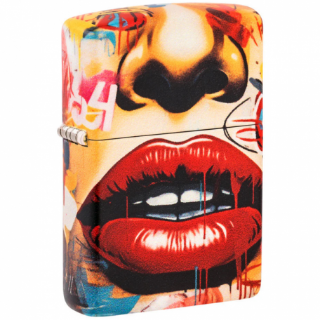 Запальничка Zippo Street Art Face Design 46257