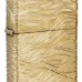 Запальничка армована бензинова ZIPPO Armor® 360° MultiCut Tumbled Brass Luxury Waves, золотиста (46273)