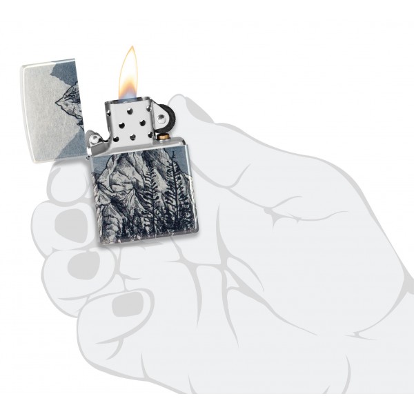 Запальничка ZIPPO Mountains Sketch Design (46280)