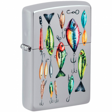 Зажигалка Zippo 250 Fishing Hooks Design