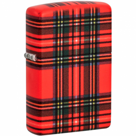 Зажигалка Zippo Red Plaid Design 46352