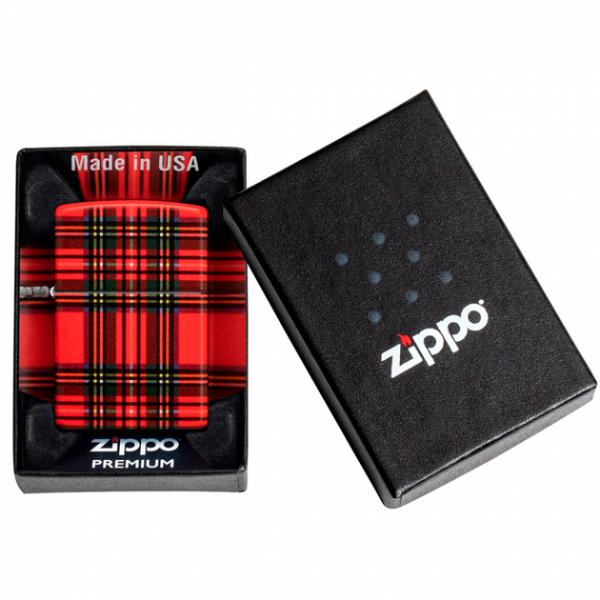 Запальничка Zippo Red Plaid Design 46352